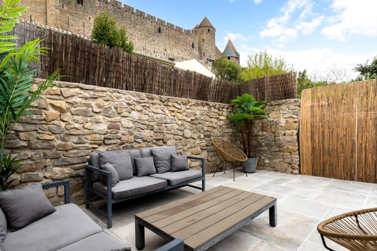Вилла Au Puits De La Cite - Terrasse Vue Cite - Wifi Каркассон Экстерьер фото
